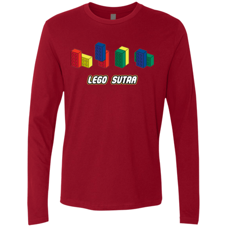 T-Shirts Cardinal / Small Lego Sutra Men's Premium Long Sleeve
