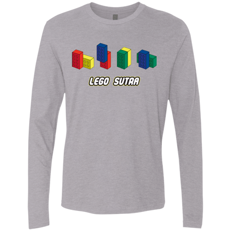 T-Shirts Heather Grey / Small Lego Sutra Men's Premium Long Sleeve