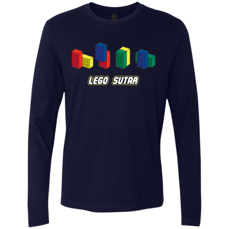 T-Shirts Midnight Navy / Small Lego Sutra Men's Premium Long Sleeve