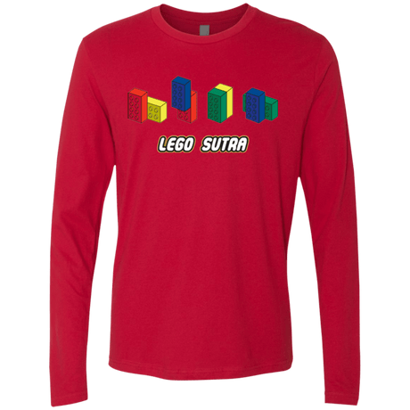 T-Shirts Red / Small Lego Sutra Men's Premium Long Sleeve