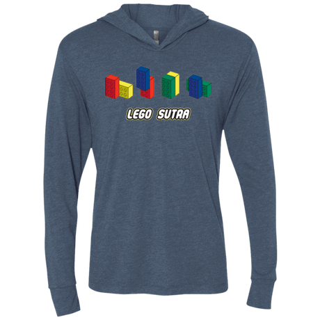 T-Shirts Indigo / X-Small Lego Sutra Triblend Long Sleeve Hoodie Tee