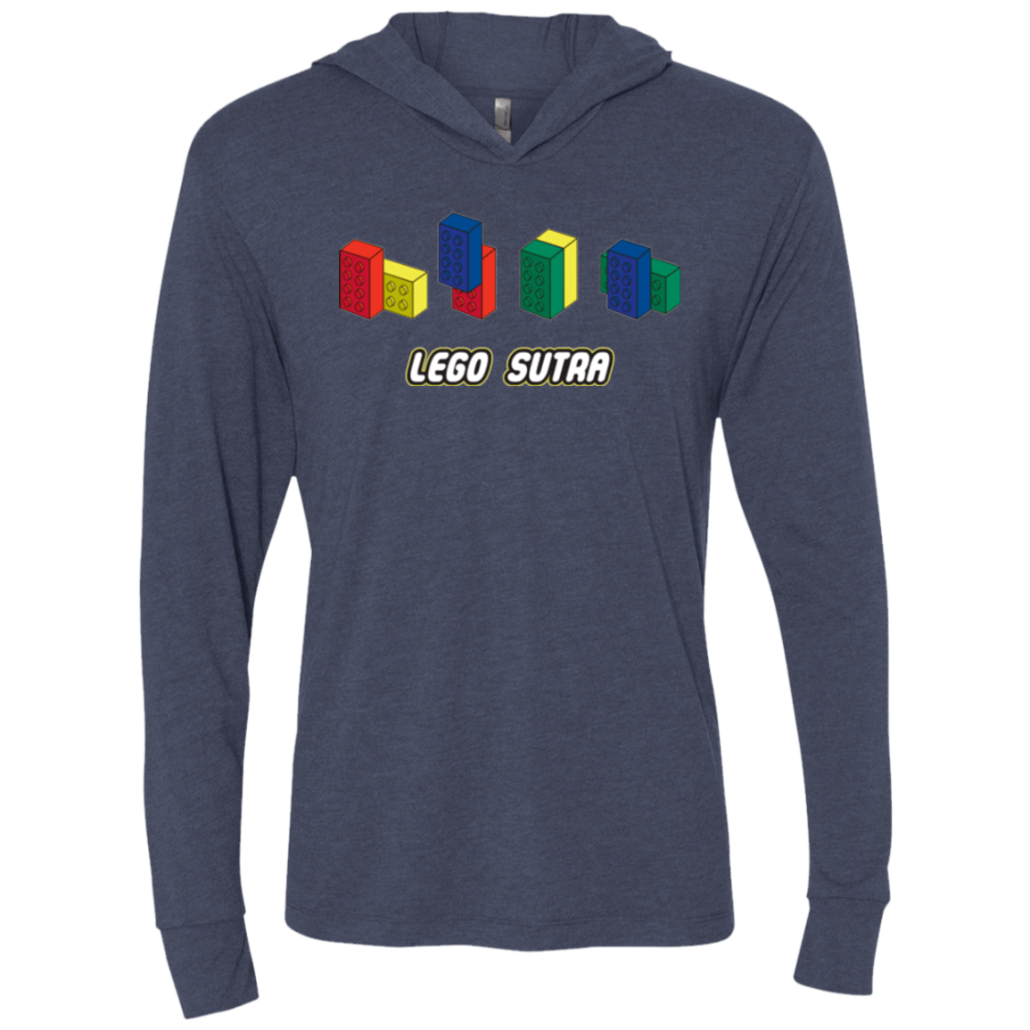 T-Shirts Vintage Navy / X-Small Lego Sutra Triblend Long Sleeve Hoodie Tee