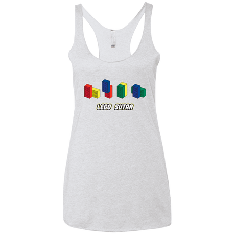 T-Shirts Heather White / X-Small Lego Sutra Women's Triblend Racerback Tank