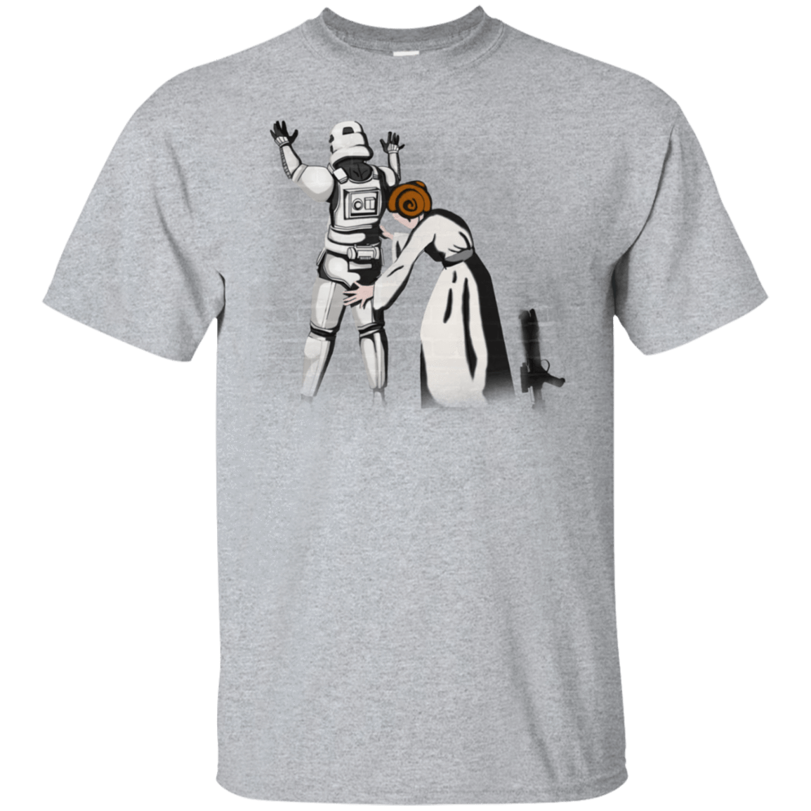 T-Shirts Sport Grey / S Leia and the Tropper T-Shirt