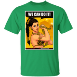 T-Shirts Irish Green / S Leia Can Do It T-Shirt