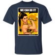 T-Shirts Navy / S Leia Can Do It T-Shirt