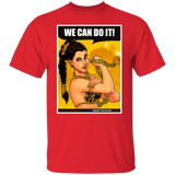 T-Shirts Red / S Leia Can Do It T-Shirt