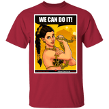 T-Shirts Cardinal / YXS Leia Can Do It Youth T-Shirt