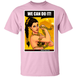 T-Shirts Light Pink / YXS Leia Can Do It Youth T-Shirt