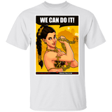 T-Shirts White / YXS Leia Can Do It Youth T-Shirt