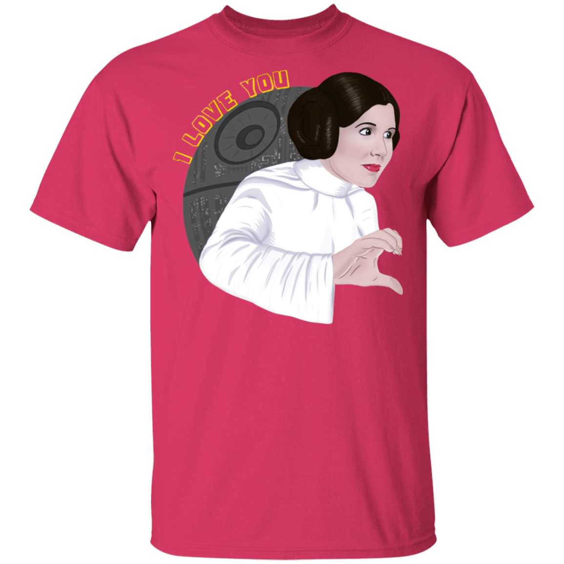 T-Shirts Heliconia / S Leia I Love You T-Shirt
