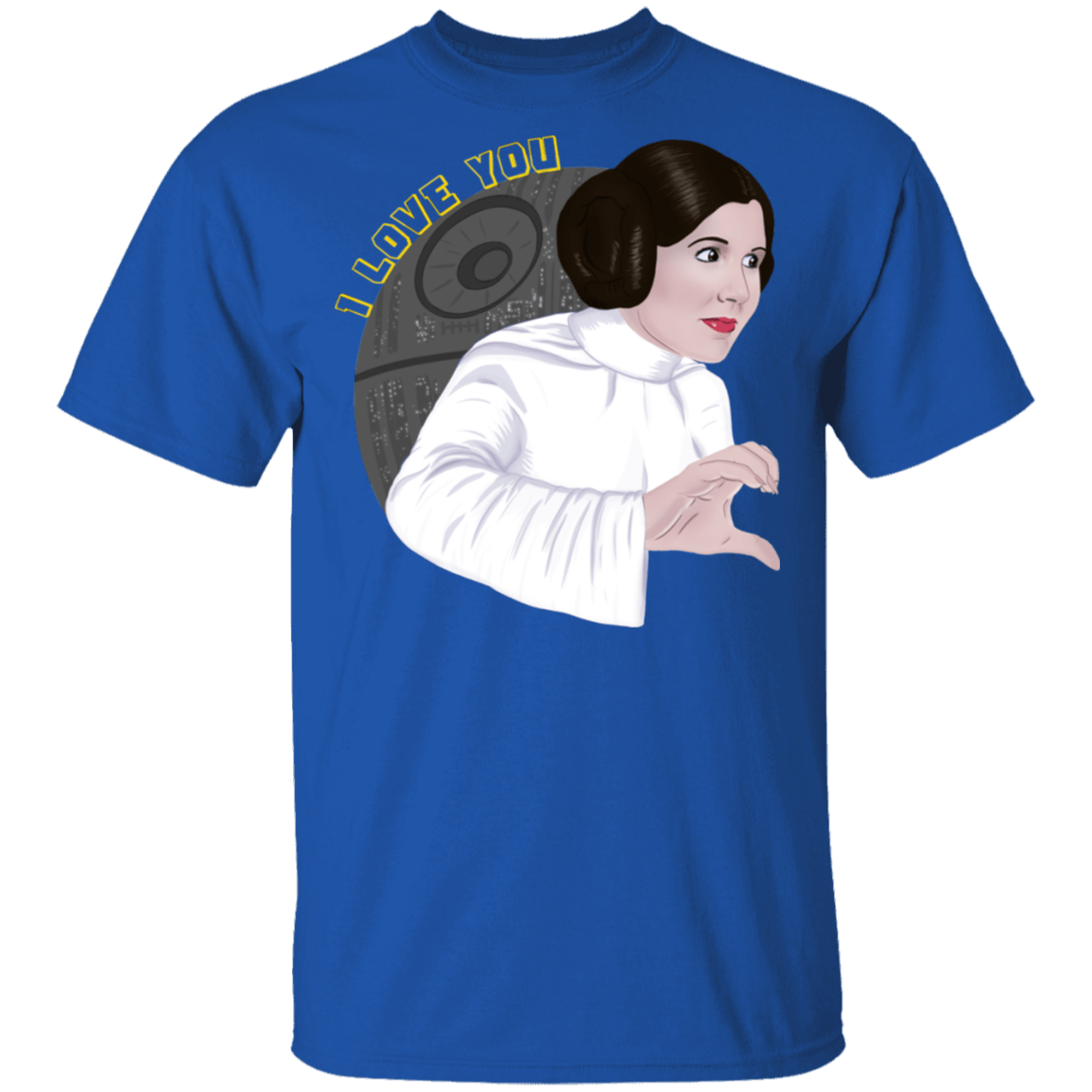 T-Shirts Royal / S Leia I Love You T-Shirt