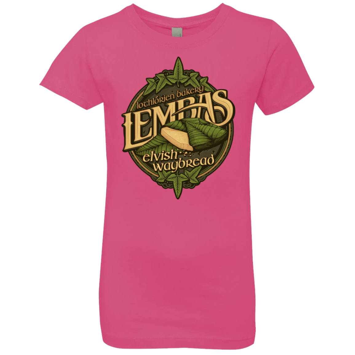 T-Shirts Hot Pink / YXS Lembas Bread Girls Premium T-Shirt