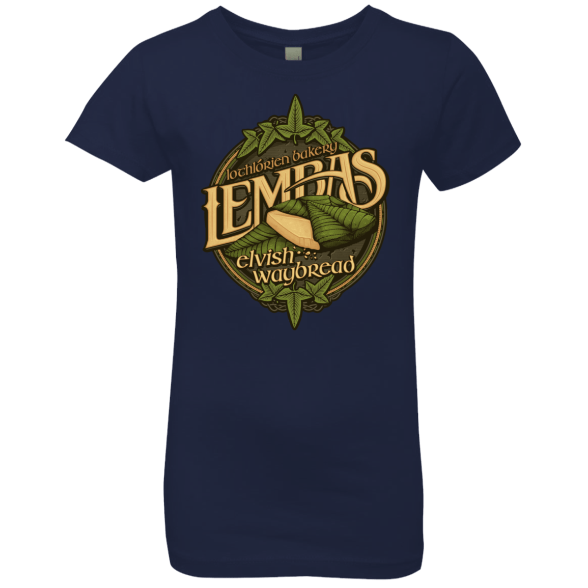 T-Shirts Midnight Navy / YXS Lembas Bread Girls Premium T-Shirt