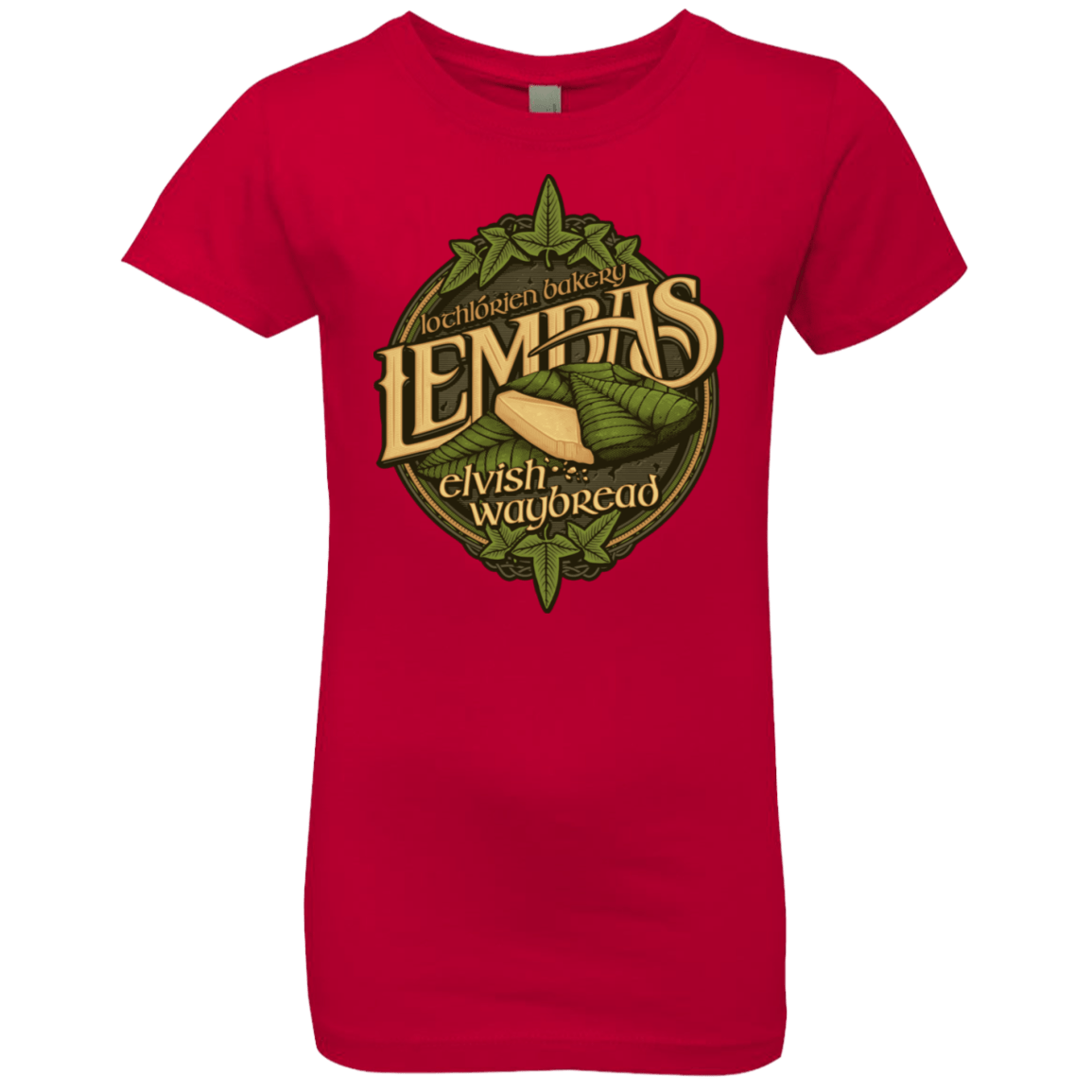 T-Shirts Red / YXS Lembas Bread Girls Premium T-Shirt