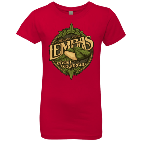 T-Shirts Red / YXS Lembas Bread Girls Premium T-Shirt