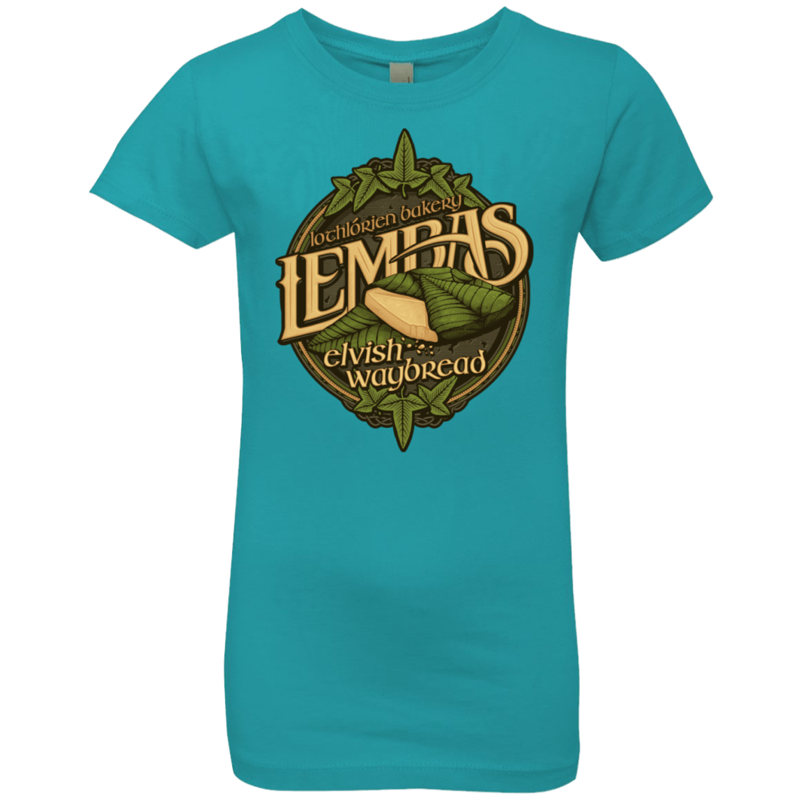 T-Shirts Tahiti Blue / YXS Lembas Bread Girls Premium T-Shirt