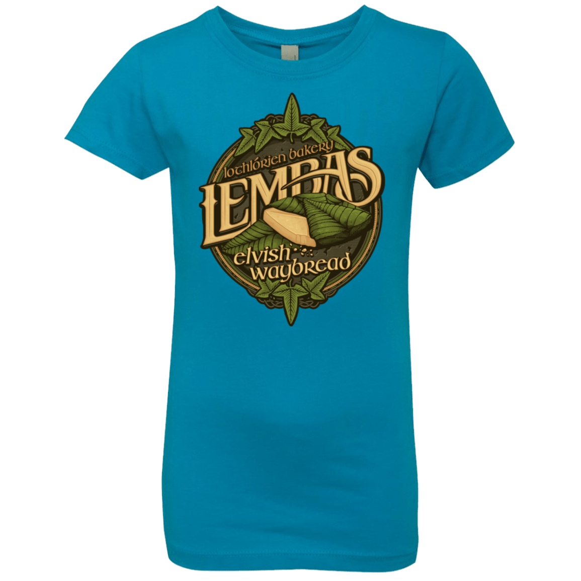 T-Shirts Turquoise / YXS Lembas Bread Girls Premium T-Shirt