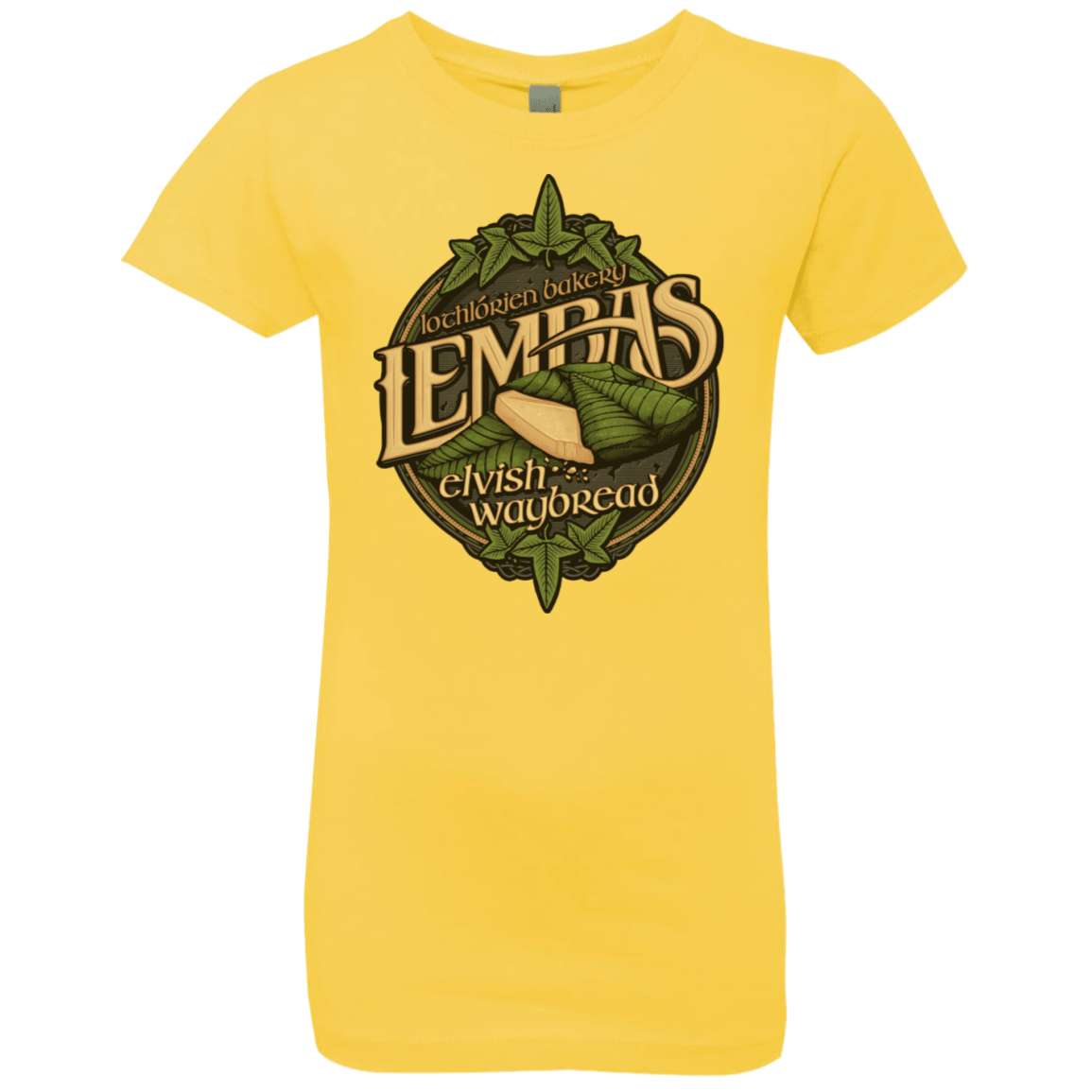 T-Shirts Vibrant Yellow / YXS Lembas Bread Girls Premium T-Shirt