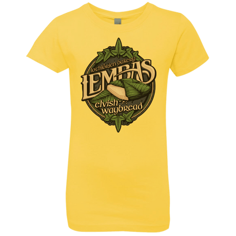 T-Shirts Vibrant Yellow / YXS Lembas Bread Girls Premium T-Shirt