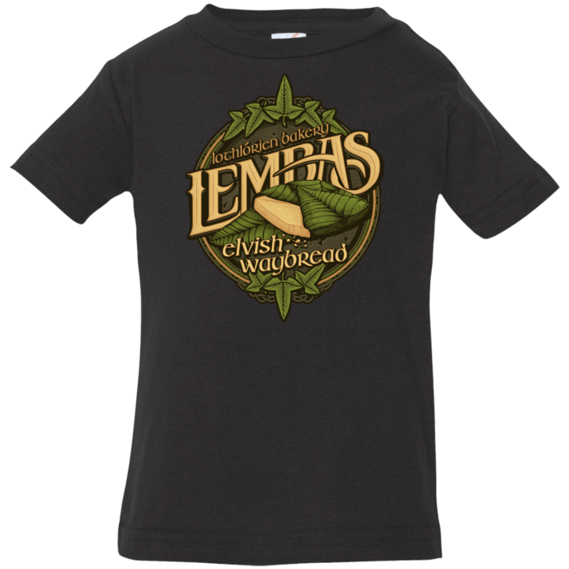 T-Shirts Black / 6 Months Lembas Bread Infant Premium T-Shirt