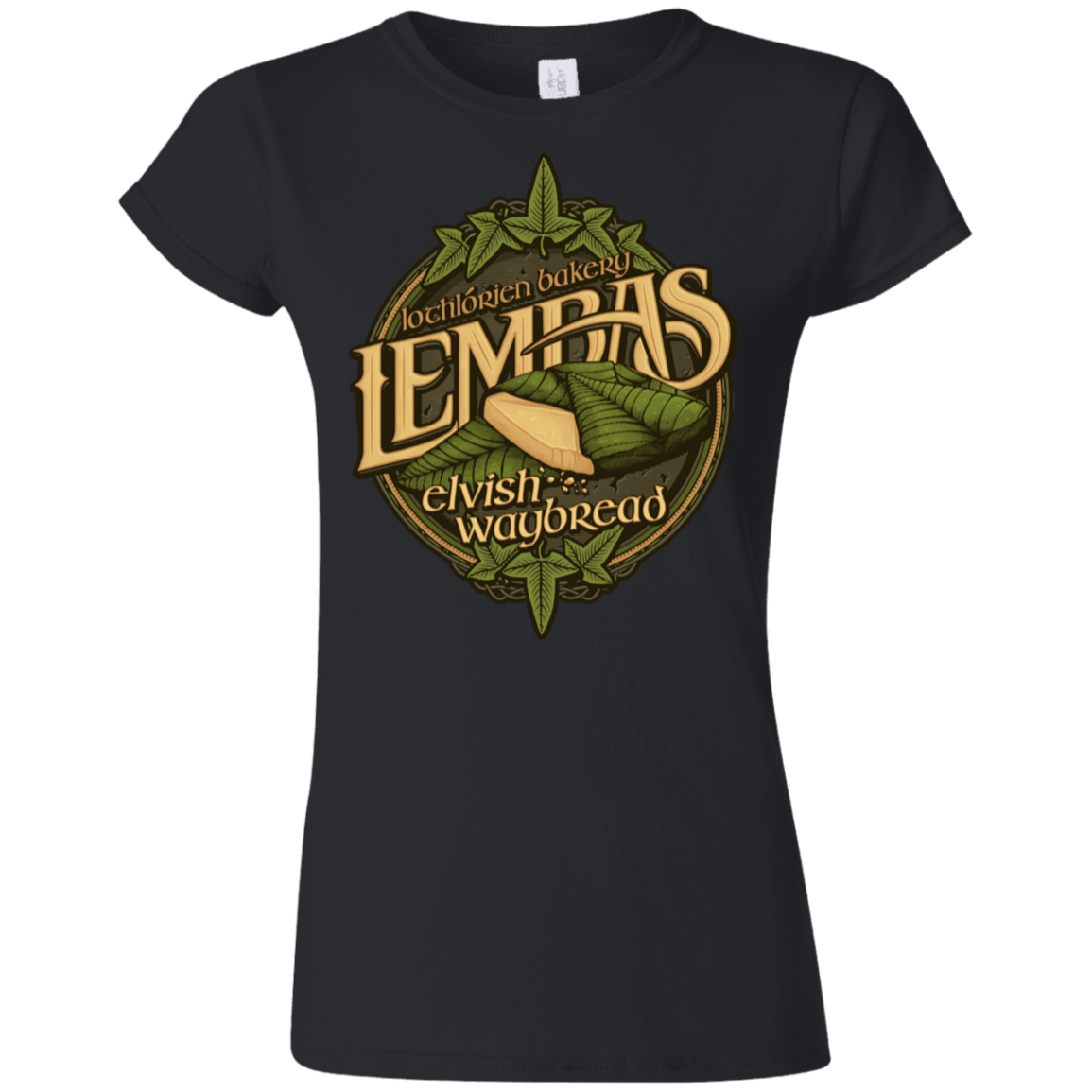 T-Shirts Black / S Lembas Bread Junior Slimmer-Fit T-Shirt