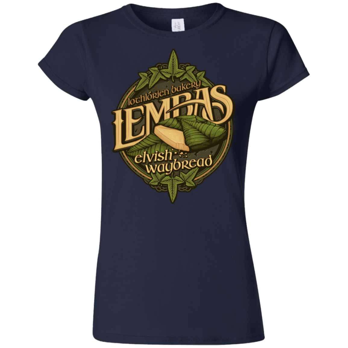 T-Shirts Navy / S Lembas Bread Junior Slimmer-Fit T-Shirt