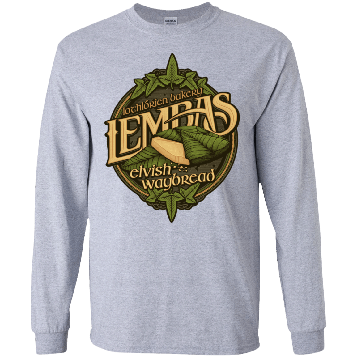 T-Shirts Sport Grey / S Lembas Bread Men's Long Sleeve T-Shirt