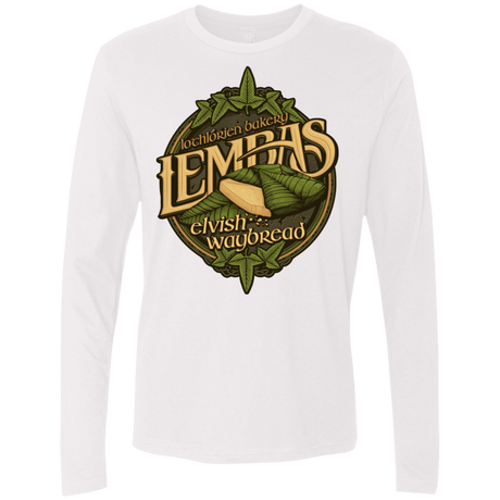 T-Shirts White / S Lembas Bread Men's Premium Long Sleeve