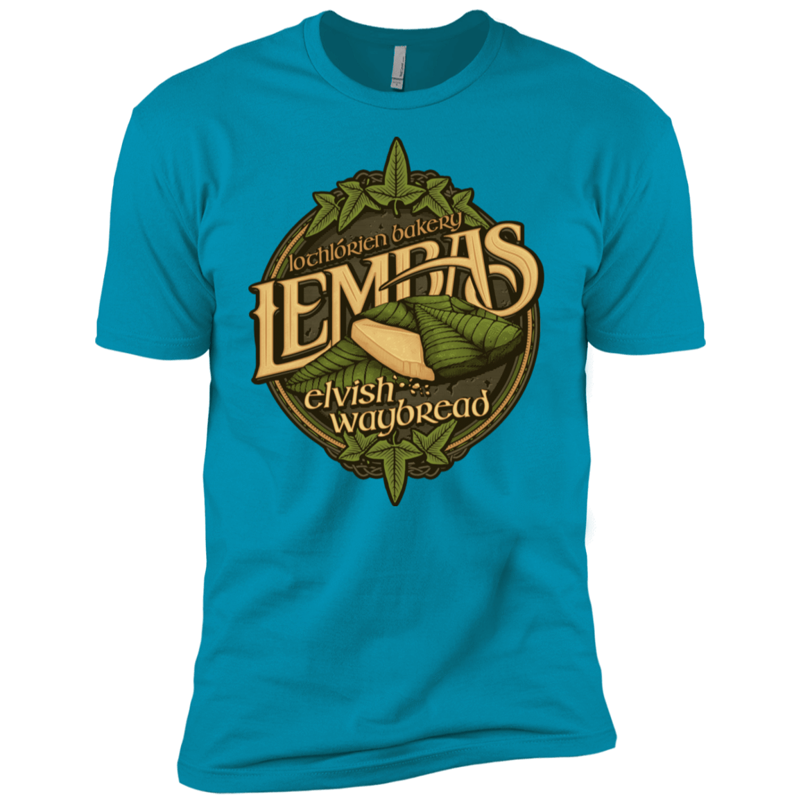T-Shirts Turquoise / X-Small Lembas Bread Men's Premium T-Shirt
