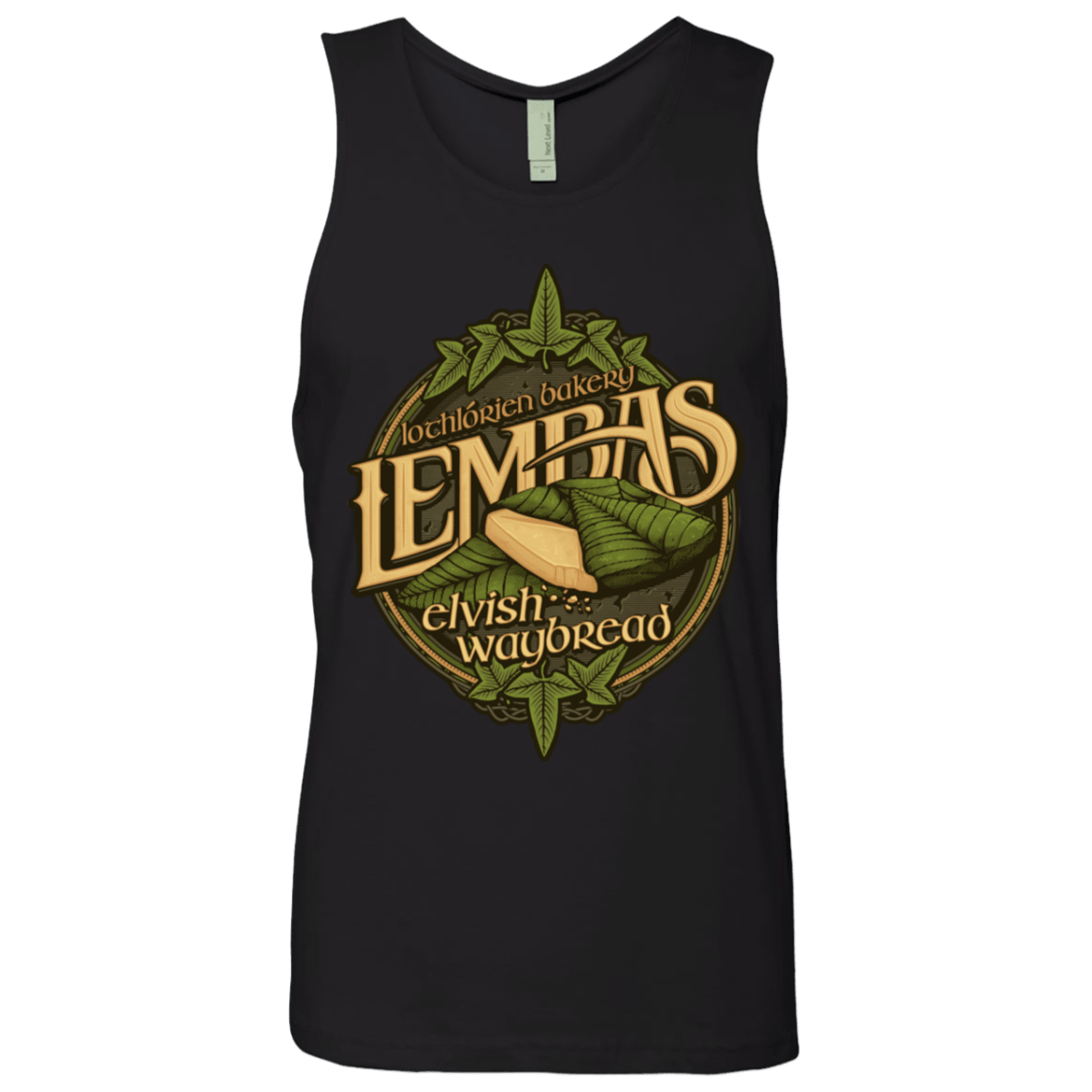 T-Shirts Black / S Lembas Bread Men's Premium Tank Top