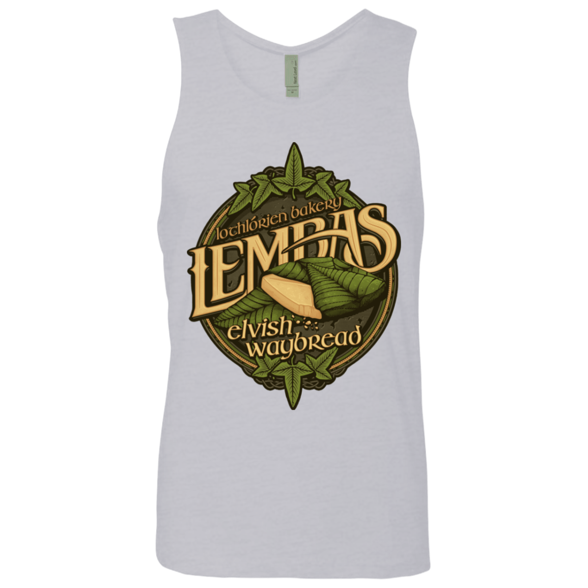 T-Shirts Heather Grey / S Lembas Bread Men's Premium Tank Top