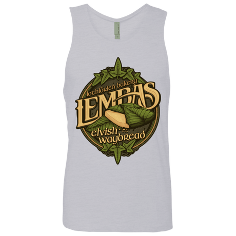 T-Shirts Heather Grey / S Lembas Bread Men's Premium Tank Top