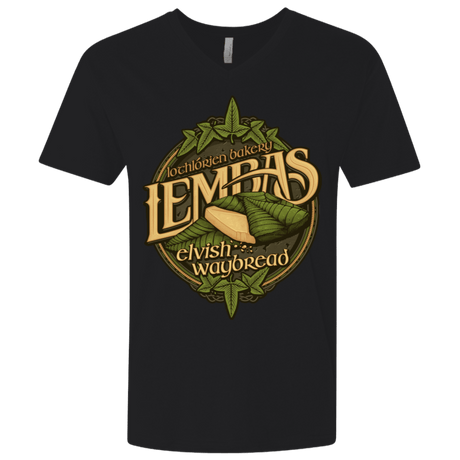 T-Shirts Black / X-Small Lembas Bread Men's Premium V-Neck