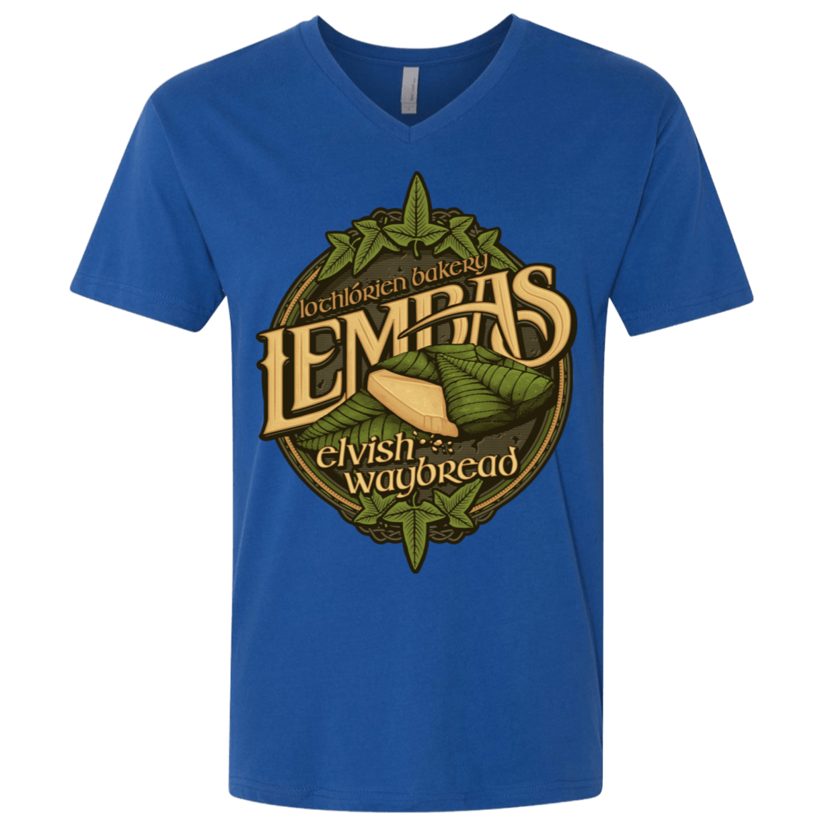 T-Shirts Royal / X-Small Lembas Bread Men's Premium V-Neck