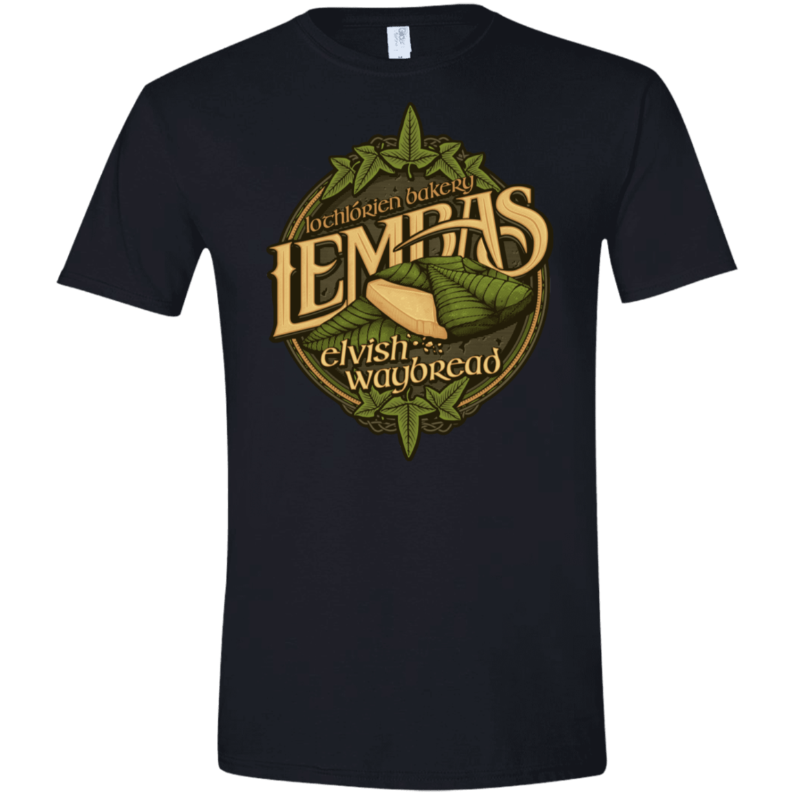 T-Shirts Black / X-Small Lembas Bread Men's Semi-Fitted Softstyle