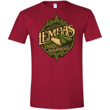 T-Shirts Cardinal Red / S Lembas Bread Men's Semi-Fitted Softstyle