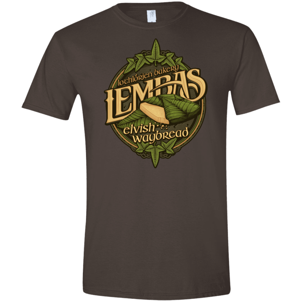 T-Shirts Dark Chocolate / S Lembas Bread Men's Semi-Fitted Softstyle