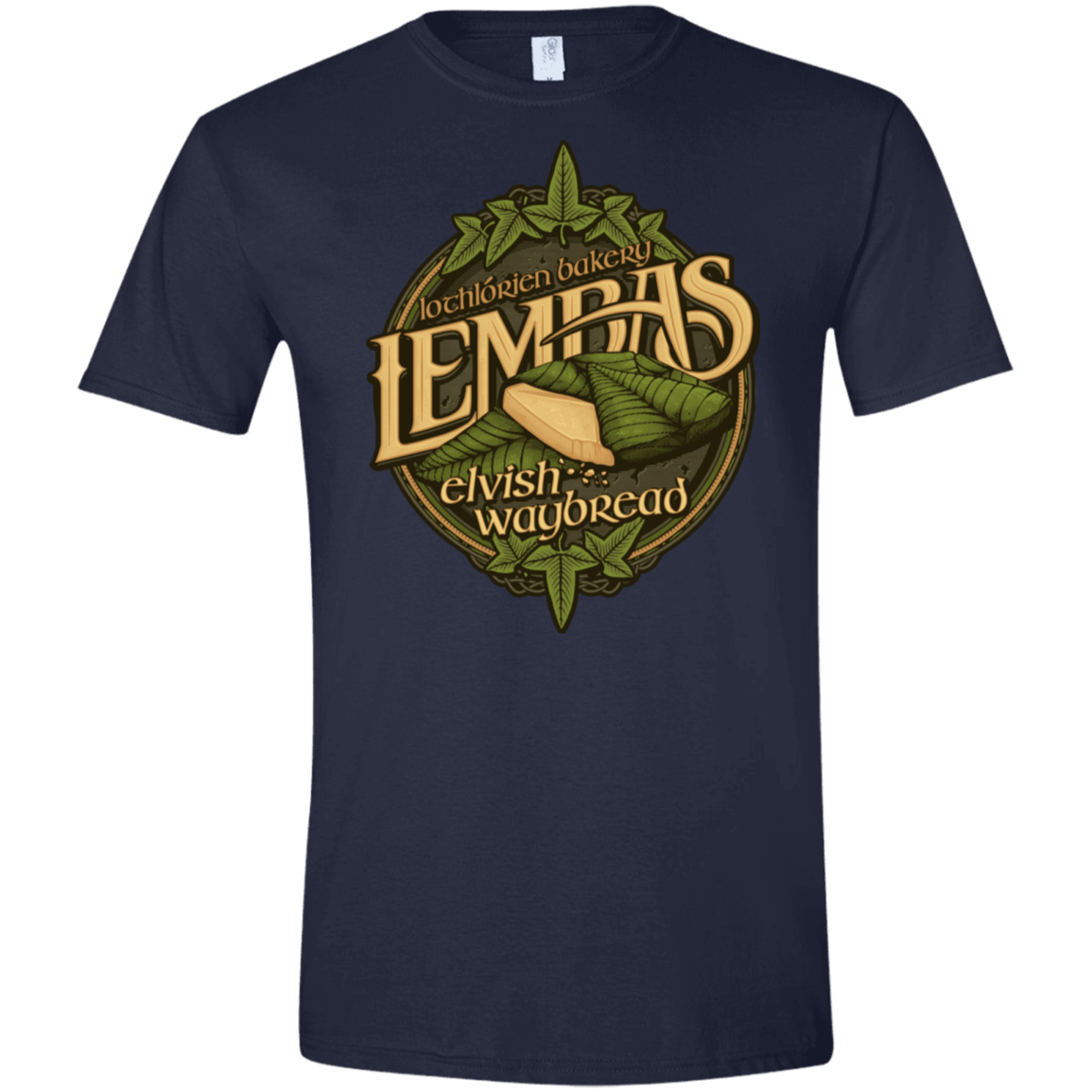T-Shirts Navy / X-Small Lembas Bread Men's Semi-Fitted Softstyle