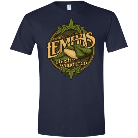 T-Shirts Navy / X-Small Lembas Bread Men's Semi-Fitted Softstyle