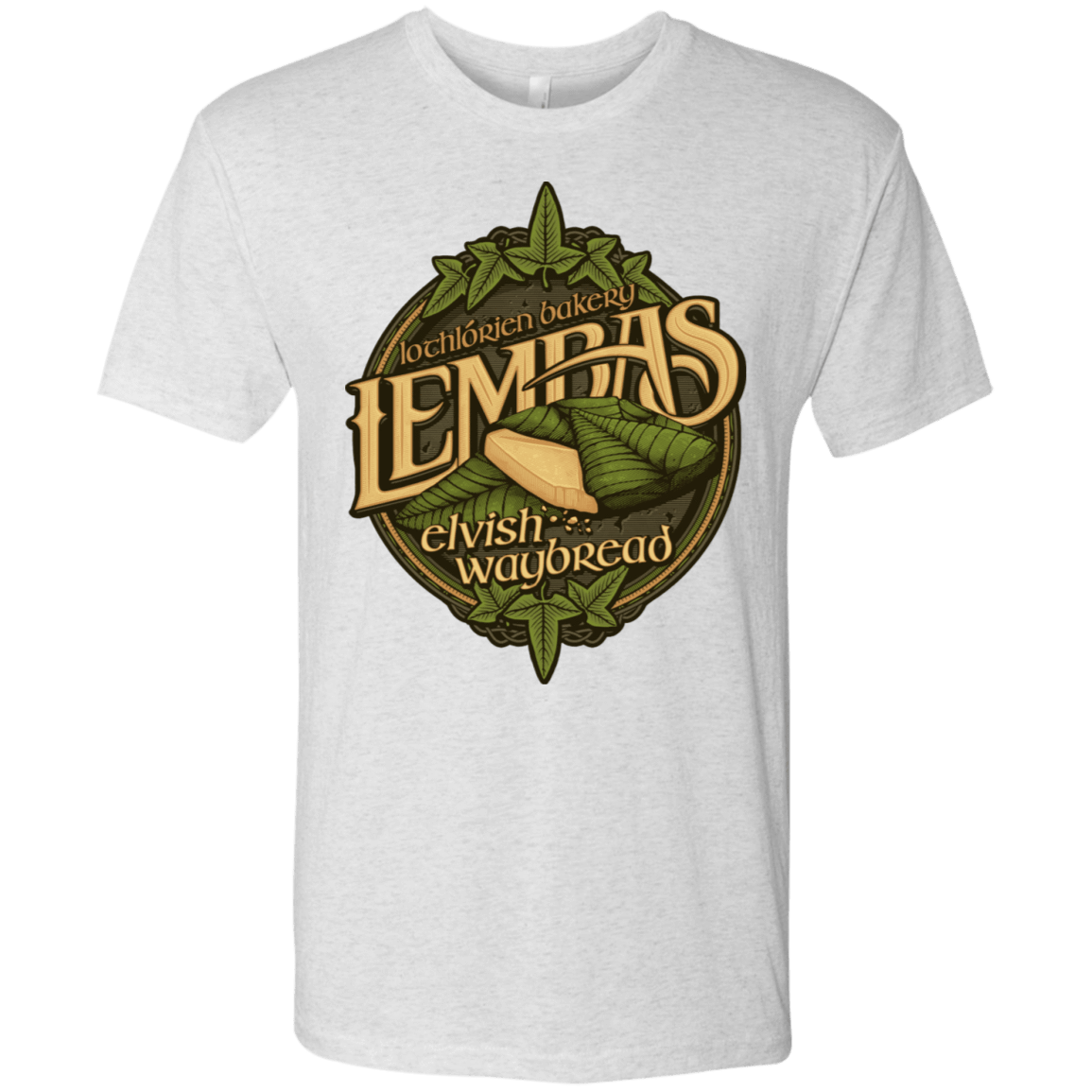 T-Shirts Heather White / S Lembas Bread Men's Triblend T-Shirt