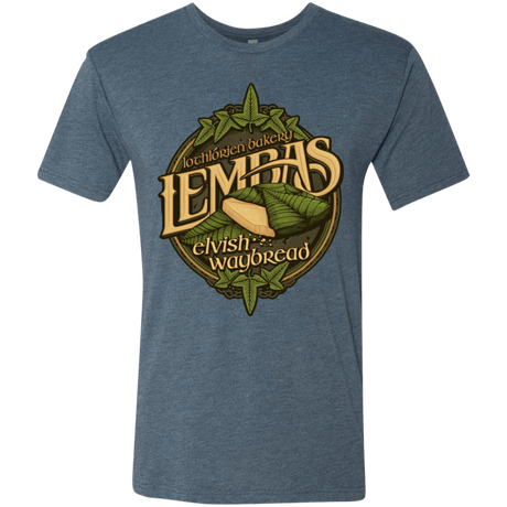 T-Shirts Indigo / S Lembas Bread Men's Triblend T-Shirt