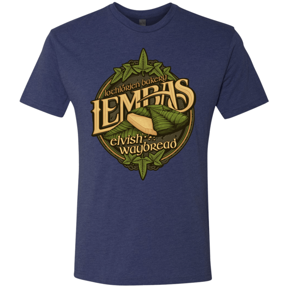 T-Shirts Vintage Navy / S Lembas Bread Men's Triblend T-Shirt