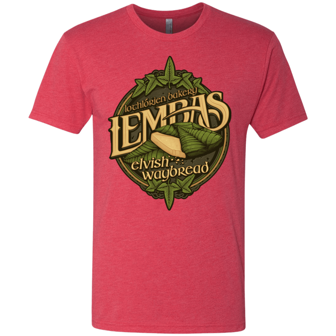 T-Shirts Vintage Red / S Lembas Bread Men's Triblend T-Shirt