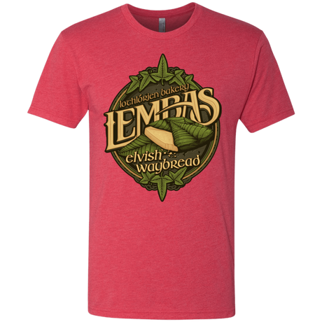 T-Shirts Vintage Red / S Lembas Bread Men's Triblend T-Shirt