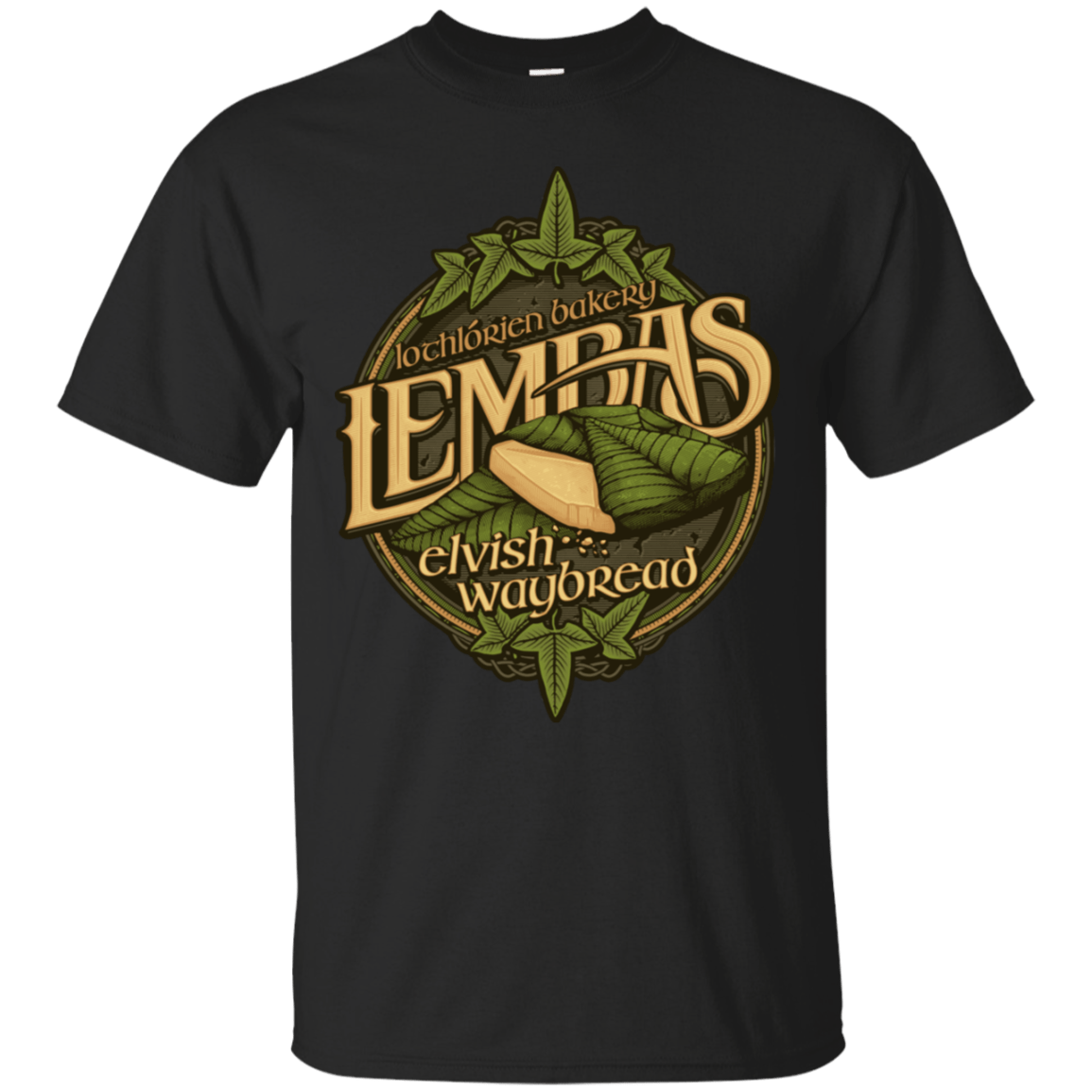 T-Shirts Black / S Lembas Bread T-Shirt