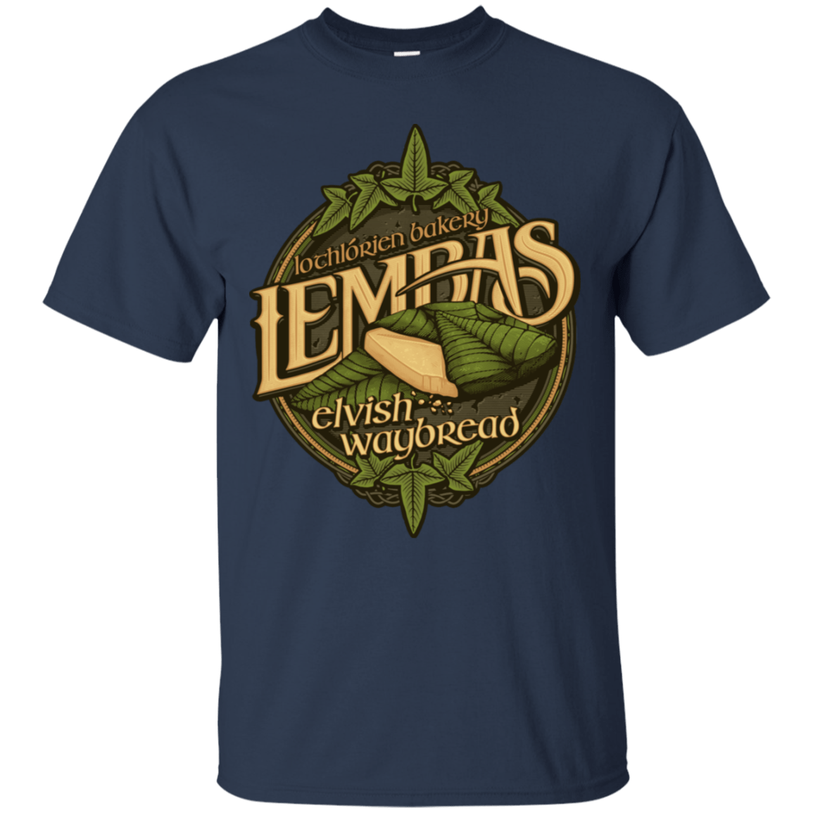 T-Shirts Navy / S Lembas Bread T-Shirt
