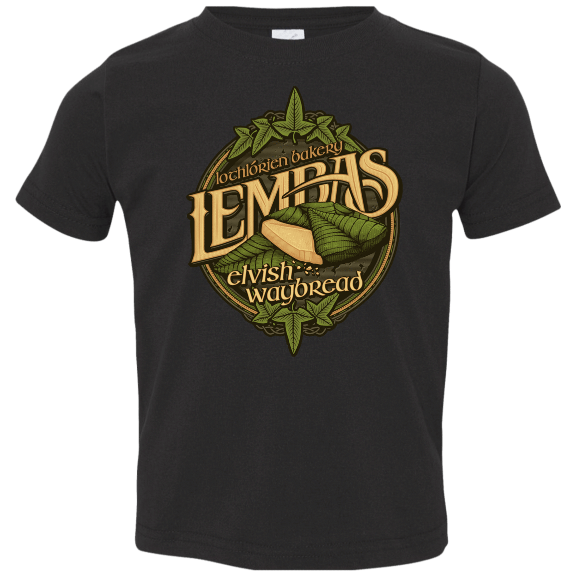 T-Shirts Black / 2T Lembas Bread Toddler Premium T-Shirt