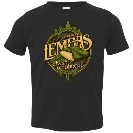 T-Shirts Black / 2T Lembas Bread Toddler Premium T-Shirt