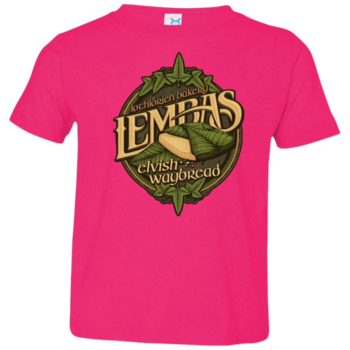 T-Shirts Hot Pink / 2T Lembas Bread Toddler Premium T-Shirt